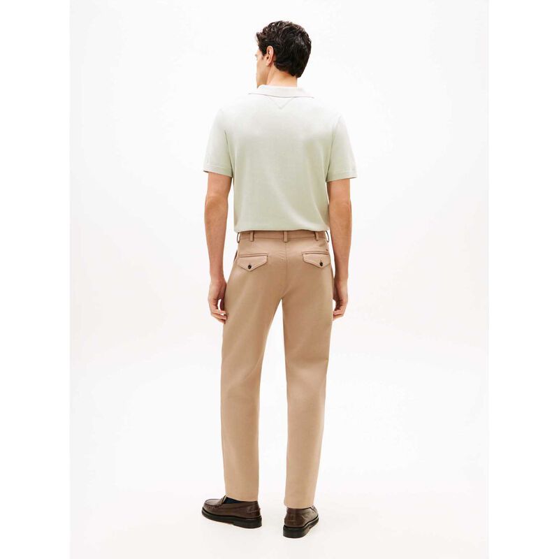 Tommy Hilfiger Harlem Tapered Pleated Twill Trousers image number 1